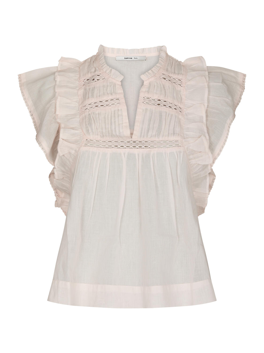 Mable Voile top - lyserød